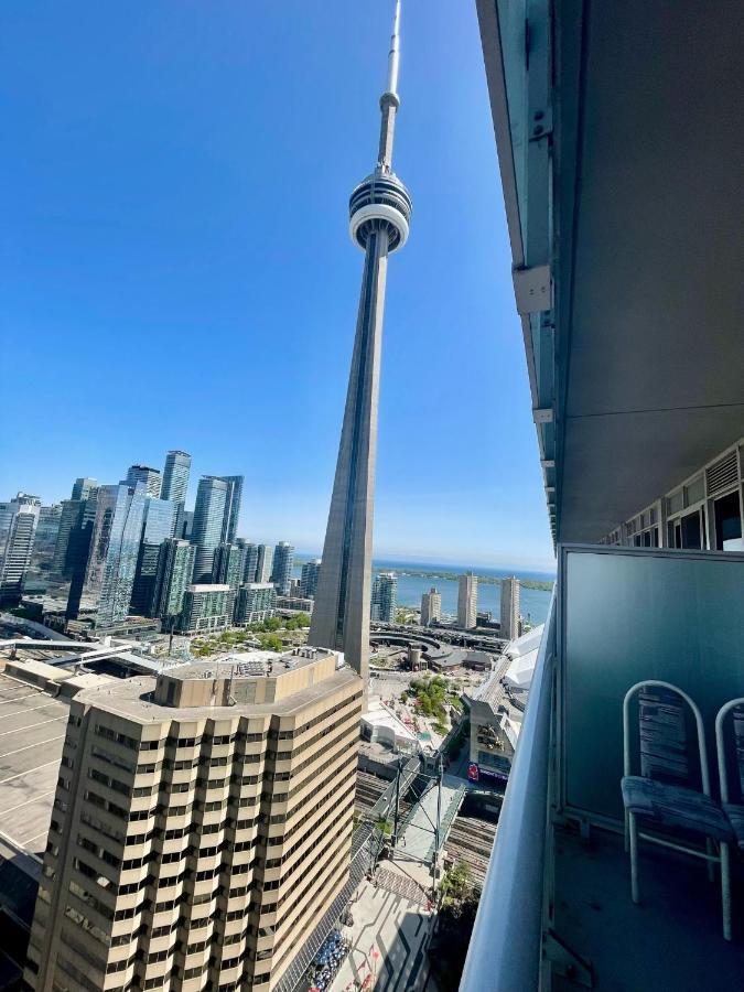Two Br Two Ba Condo Face To Cn Tower Step To Rogers Centre Toronto Ngoại thất bức ảnh